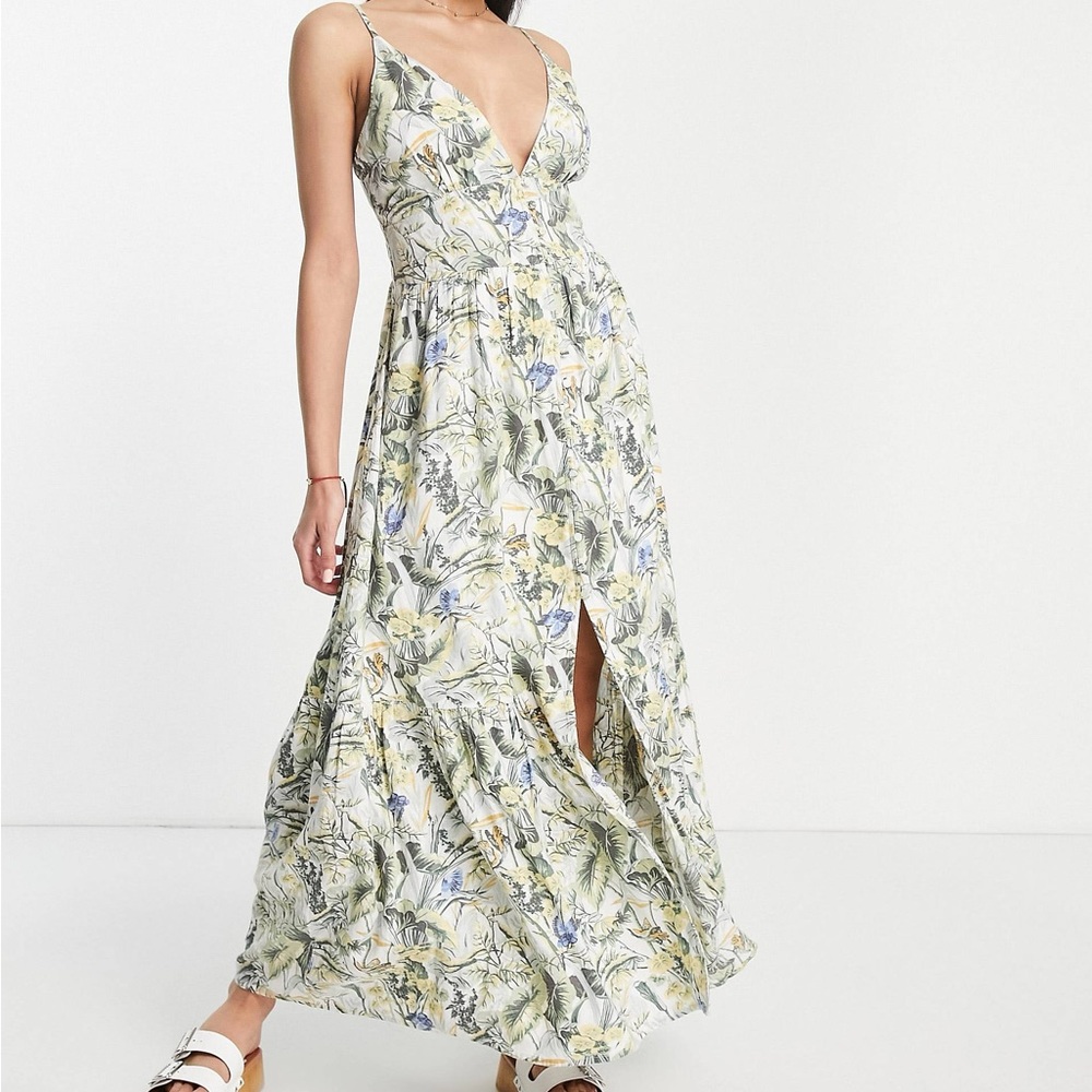 Abercrombie & Fitch Floral Maxi Dress